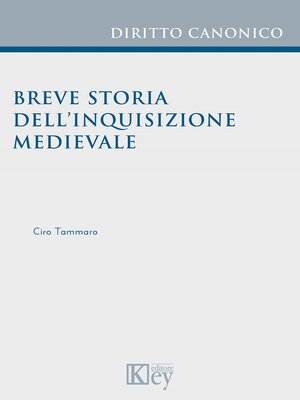 cover image of Breve storia dell'inquisizione medievale